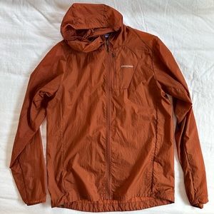 Men’s Patagonia Houdini Jacket Rust/Orange
